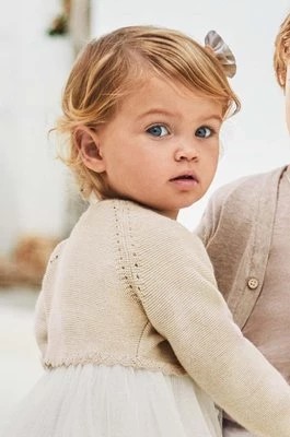 Zdjęcie produktu Mayoral kardigan niemowlęcy kolor beżowy lekki