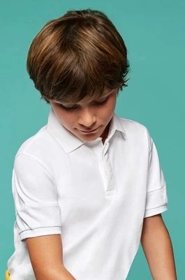 Zdjęcie produktu Mayoral polo dziecięce kolor biały gładki