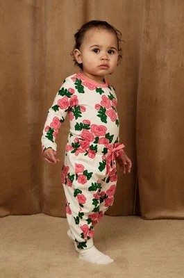 Zdjęcie produktu Mini Rodini komplet bawełniany niemowlęcy kolor różowy