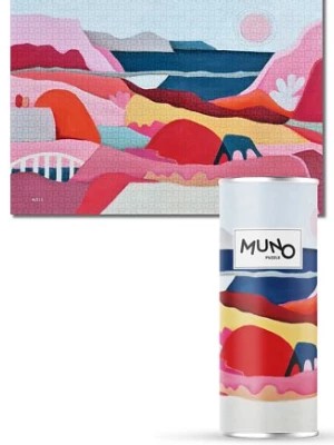 Zdjęcie produktu Muno Puzzle Myland by Magdalena Magiera 2000 el. w ozdobnej tubie MUNO puzzle