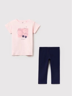 Zdjęcie produktu OVS Komplet bluzka i legginsy 1489082 Różowy Regular Fit