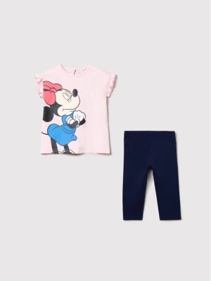 Zdjęcie produktu OVS Komplet t-shirt i legginsy DISNEY 1487486 Różowy Regular Fit