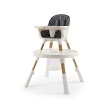 Zdjęcie produktu Oyster Home Highchair Krzesełko do karmienia 4w1 - Moon, szare