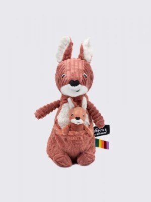 Zdjęcie produktu Pluszak – brązowy kangurek z dzieckiem DEGLINGOS