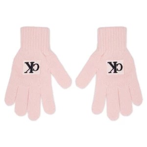 Zdjęcie produktu Rękawiczki dziecięce Calvin Klein Jeans Monogram IU0IU00363 Pink Blush PNK