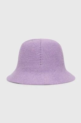 Zdjęcie produktu United Colors of Benetton kapelusz dziecięcy kolor fioletowy