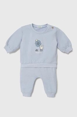 Zdjęcie produktu United Colors of Benetton komplet niemowlęcy kolor niebieski