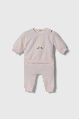 Zdjęcie produktu United Colors of Benetton komplet niemowlęcy kolor różowy