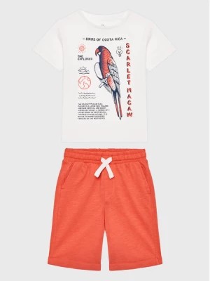 Zdjęcie produktu Zippy Komplet t-shirt i spodenki ZKBAP0602 23009 Różowy Regular Fit